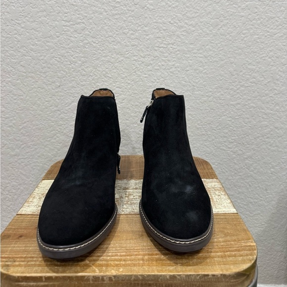 Sam Edelman Pry e Black Suede Ankle Boots Size 10.5 - Picture 3 of 10